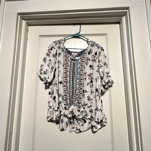 Women’s Large “Lucky Brand” Floral Shirt